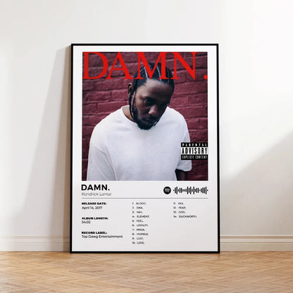 Woonkamer poster met rustgevende kleuren