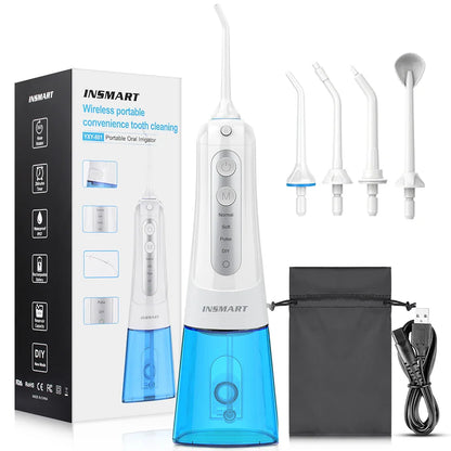 Tandsteen Verwijderaar - INS SMART Draagbare Waterflosser voor Perfecte Mondhygiëne