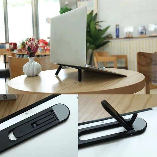 Laptopstandaard met verbeterde luchtcirculatie