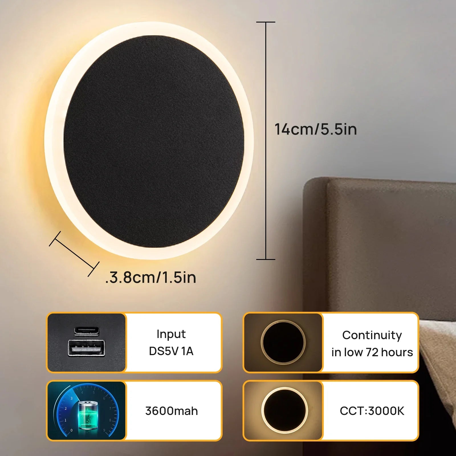 Wandlamp batterijen voor kast – Nooit meer zoeken in het donker