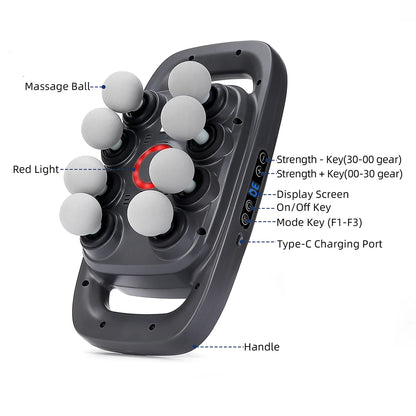 Mediamarkt massage gun met display – Snel instelbaar