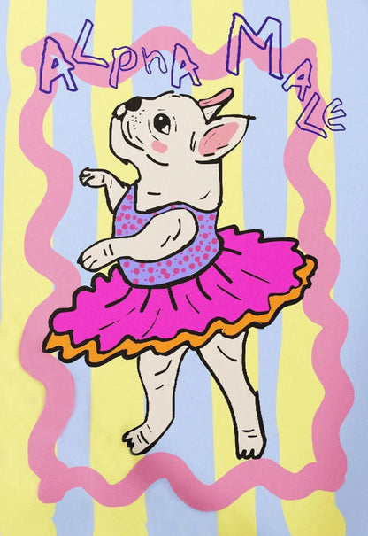 Kunstposter met moderne flair