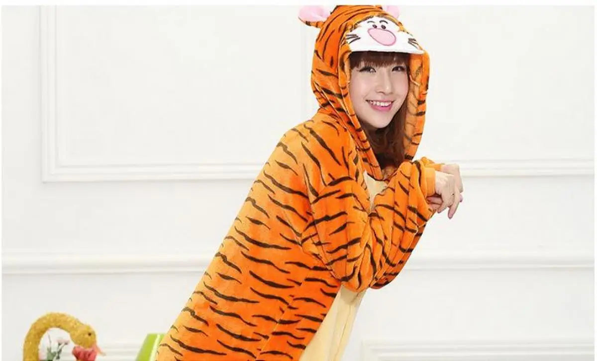 Onesie volwassenen met rits – Makkelijk aan en uit