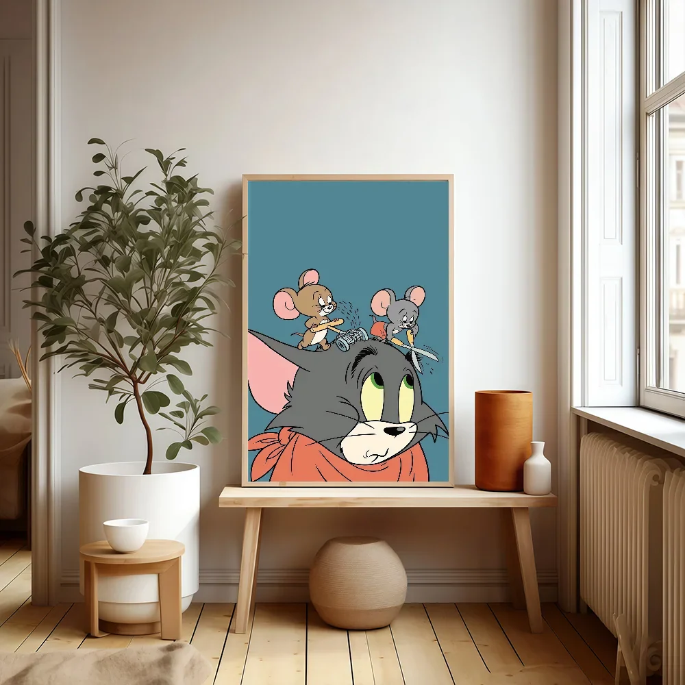 Poster in beige en zandtinten