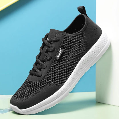 Heren schoenen met flexibele rubberzool