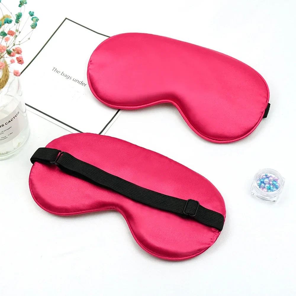 Zachte slaapmaskers in comfortabele stof