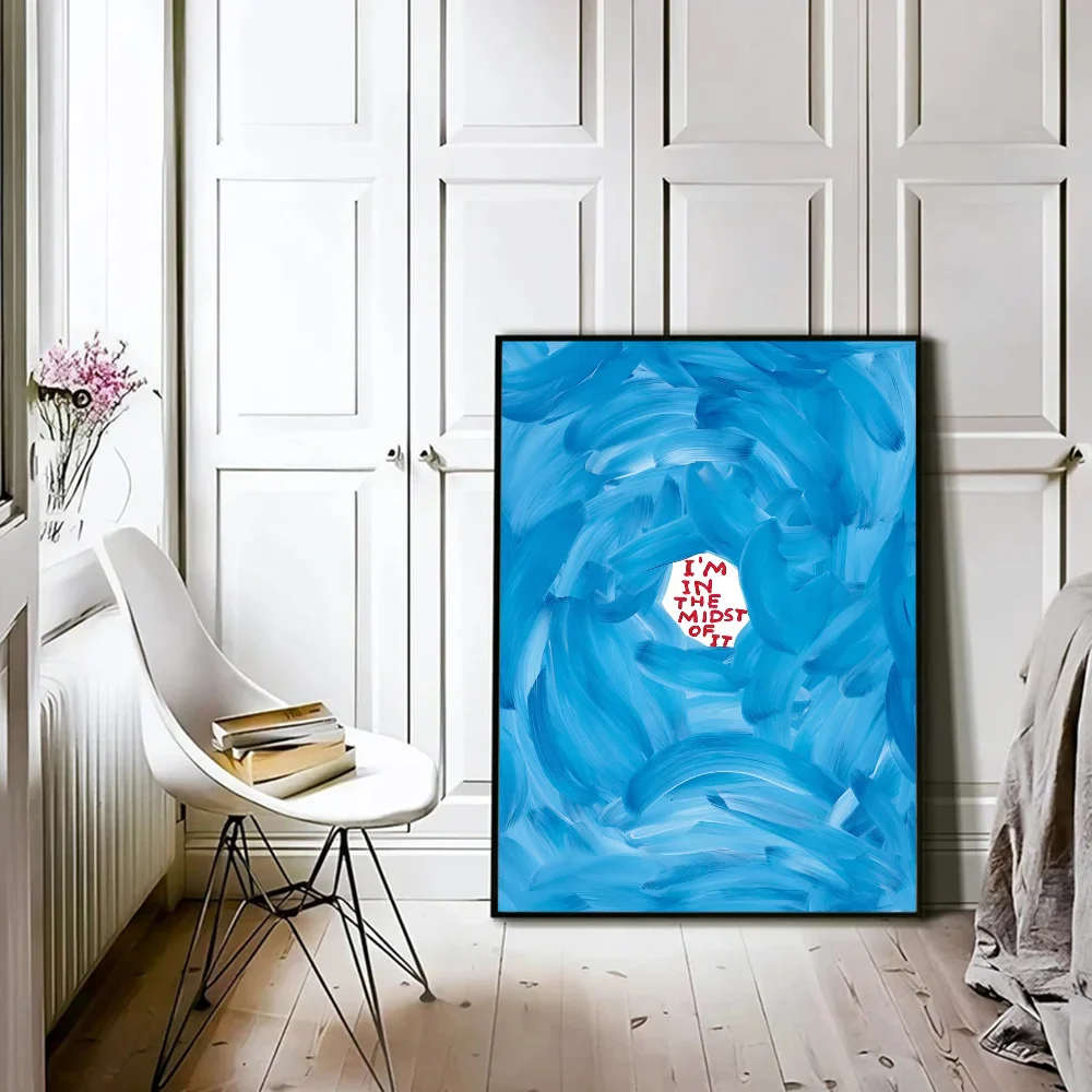 Abstracte posters in aardetinten