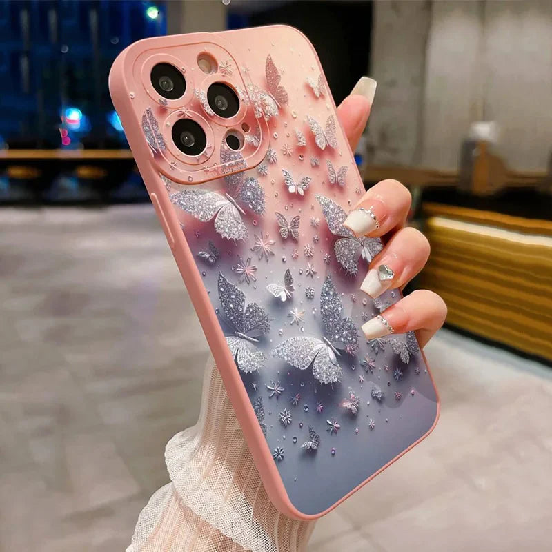 Soft grip telefoon hoesjes in diverse kleuren