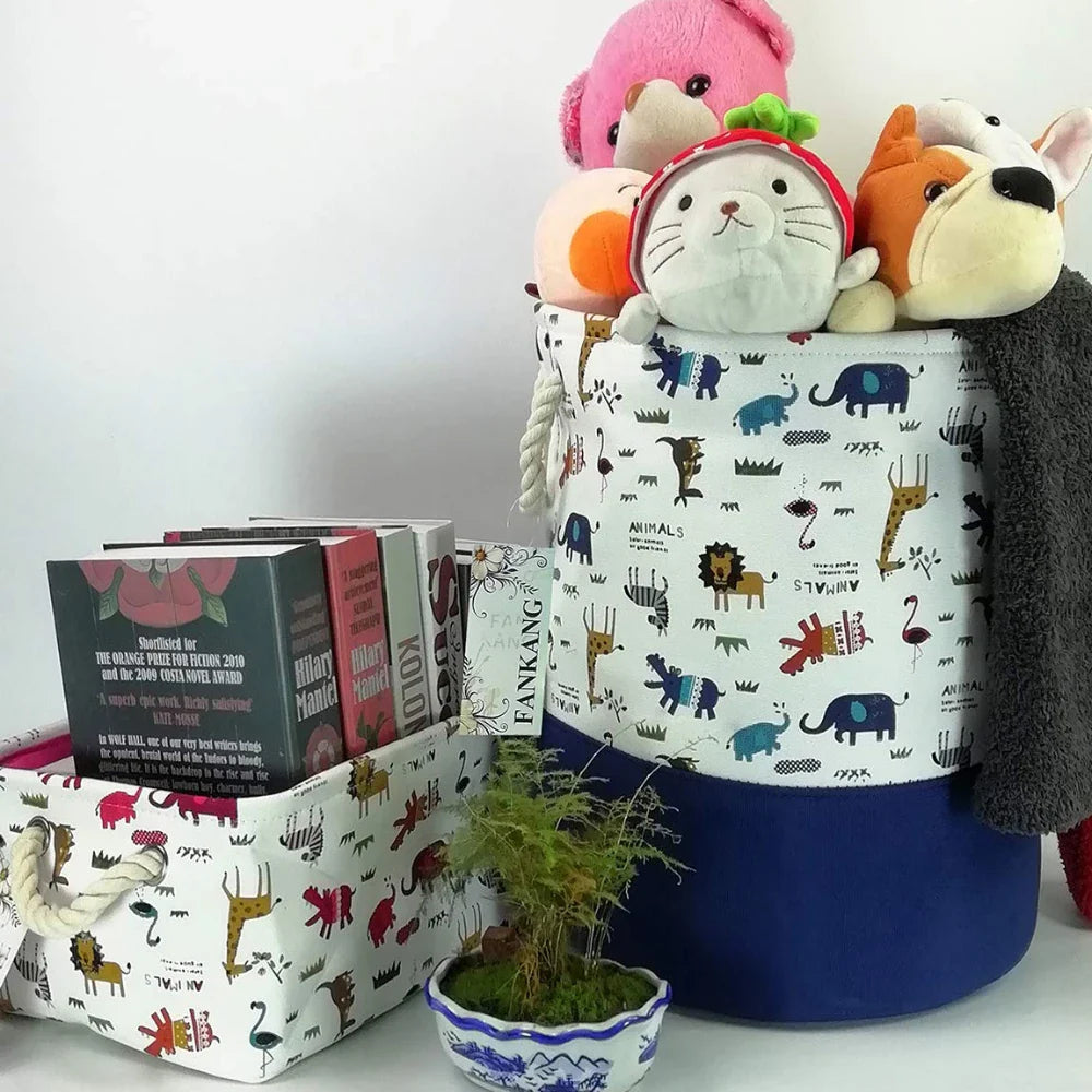 Wasmand met hengsels – Voor makkelijk tillen