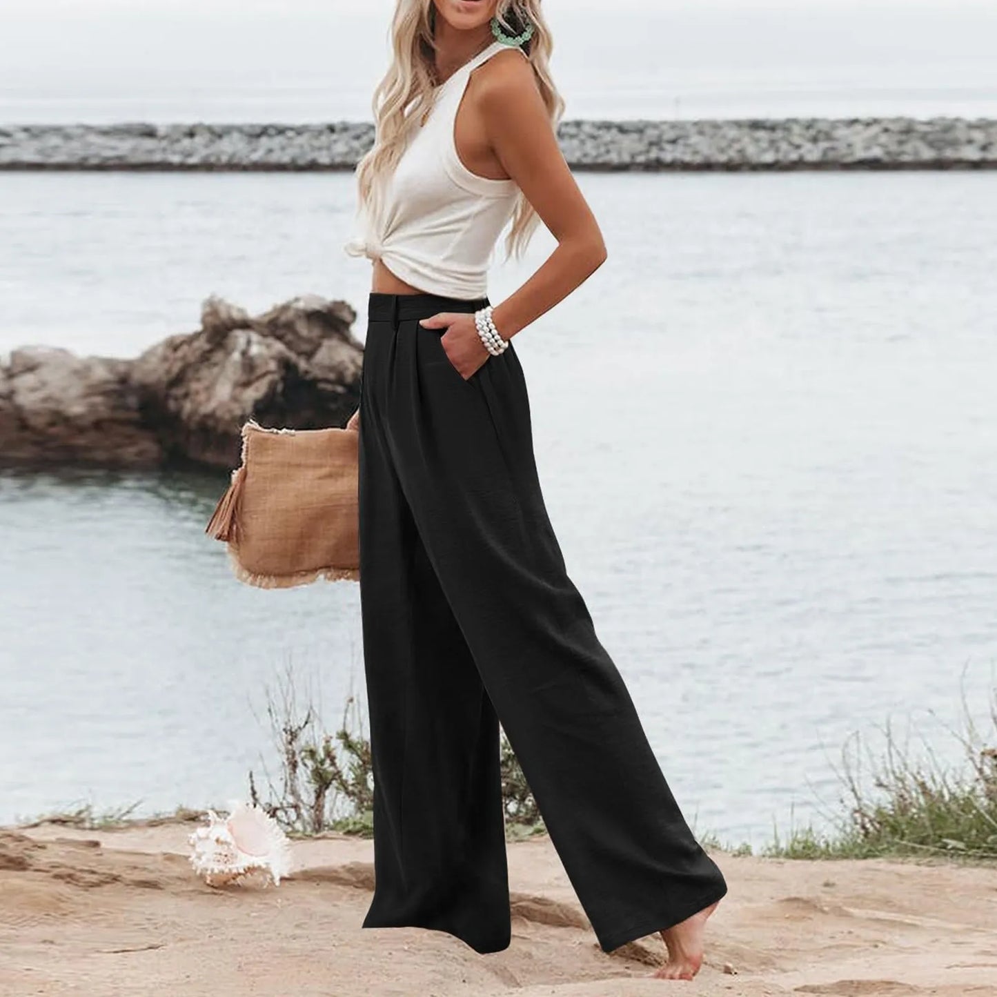 Linnen broeken Zara dames collectie – Modern en luchtig