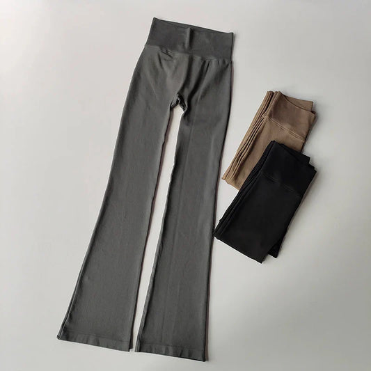 Dames yoga kleding met flexibele stof