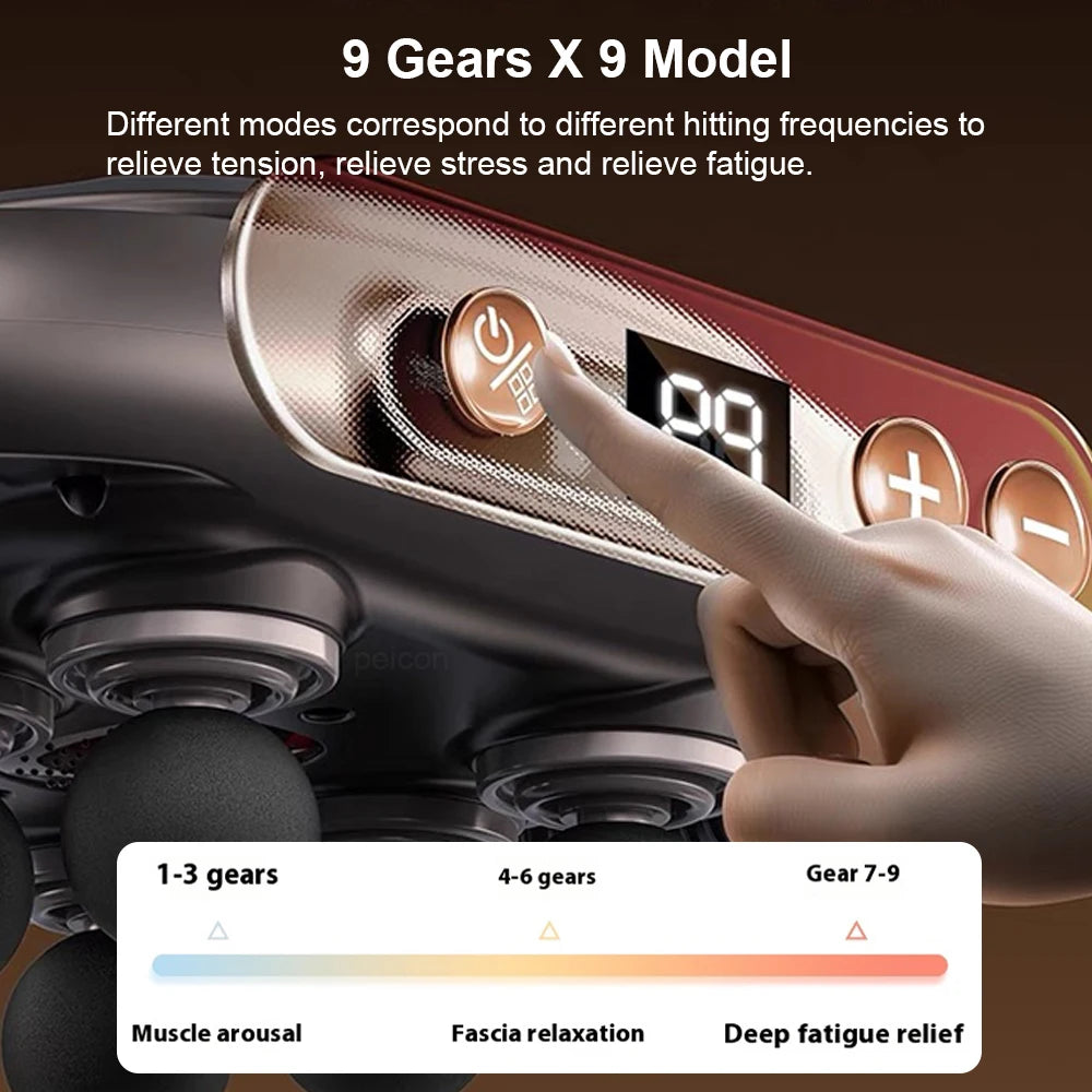 Massage gun met stille werking – Geen storend geluid