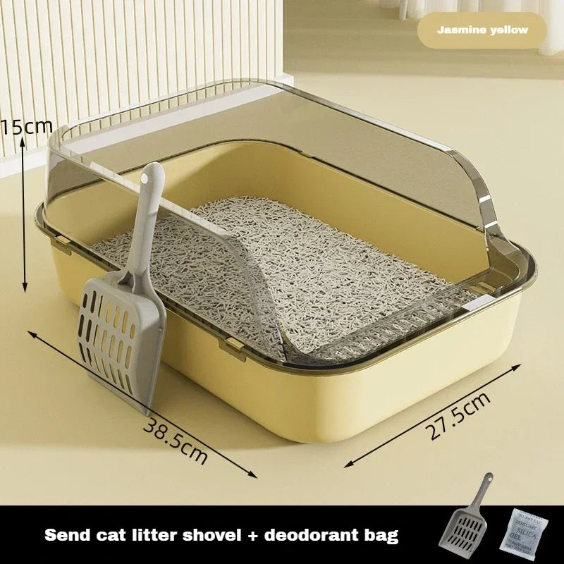 XXL kattenbak met dubbele instap – Flexibel in gebruik