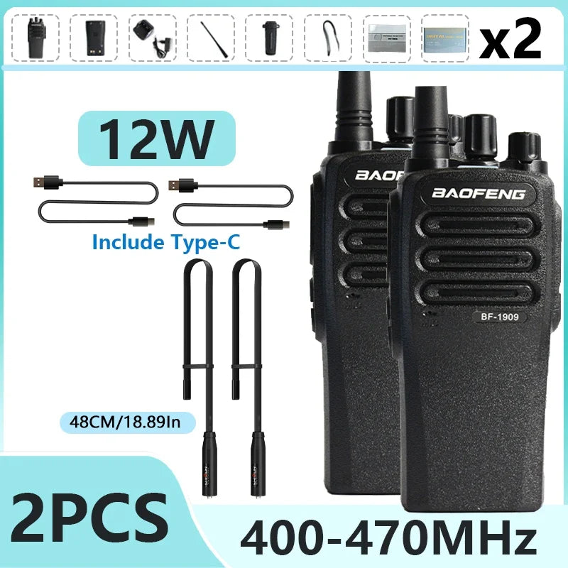 Alecto walkie talkie met batterijbesparingsfunctie