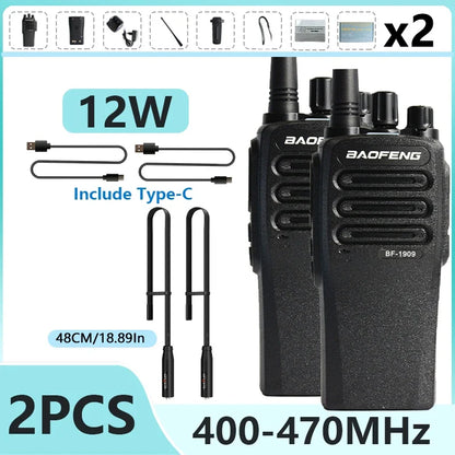 Alecto walkie talkie met batterijbesparingsfunctie