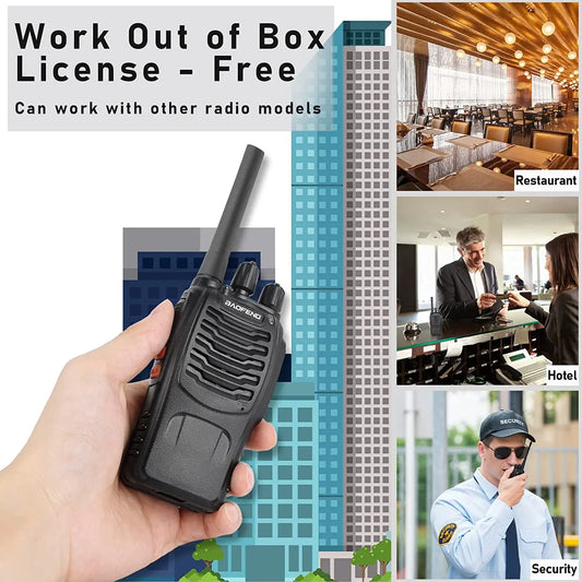 Walkie talkie set kinderen met 2 stuks