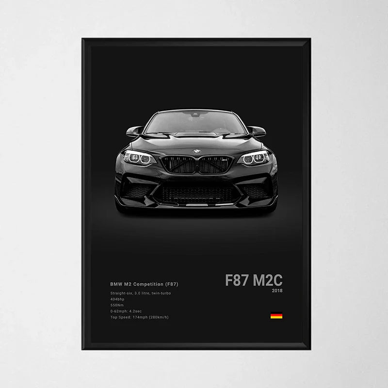 Poster met quote in sierlijke letters