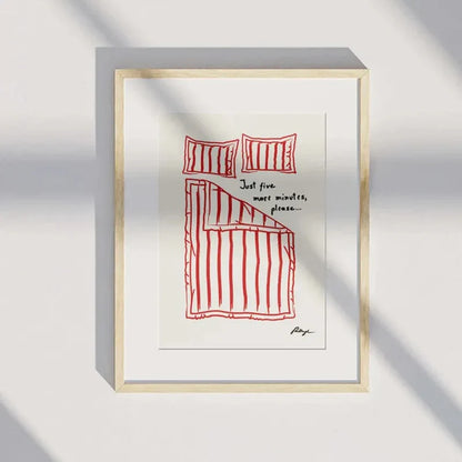 Posterset voor harmonieuze wand