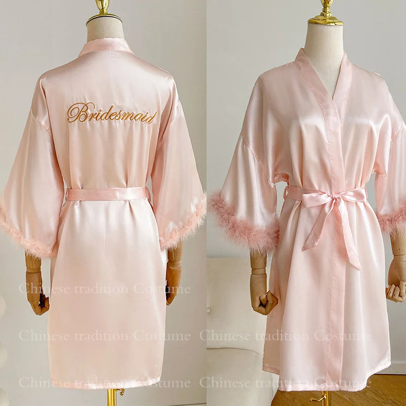 Ochtendjas Hunkemöller roze satijn – Chic en comfortabel