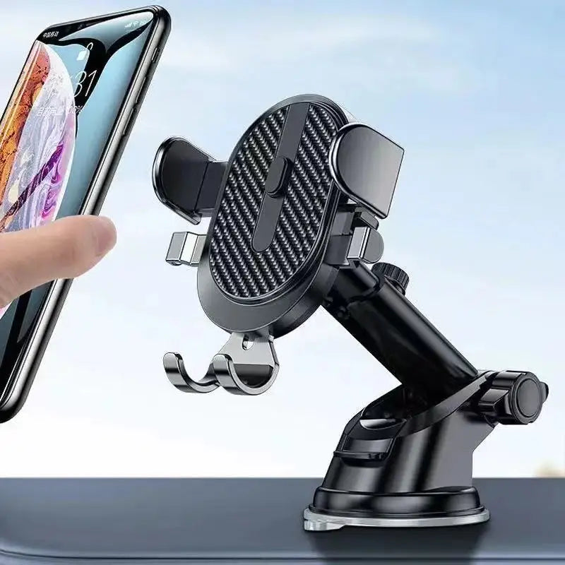Roterende telefoonhouder auto – Voor horizontale en verticale weergave