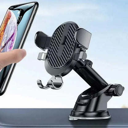Roterende telefoonhouder auto – Voor horizontale en verticale weergave
