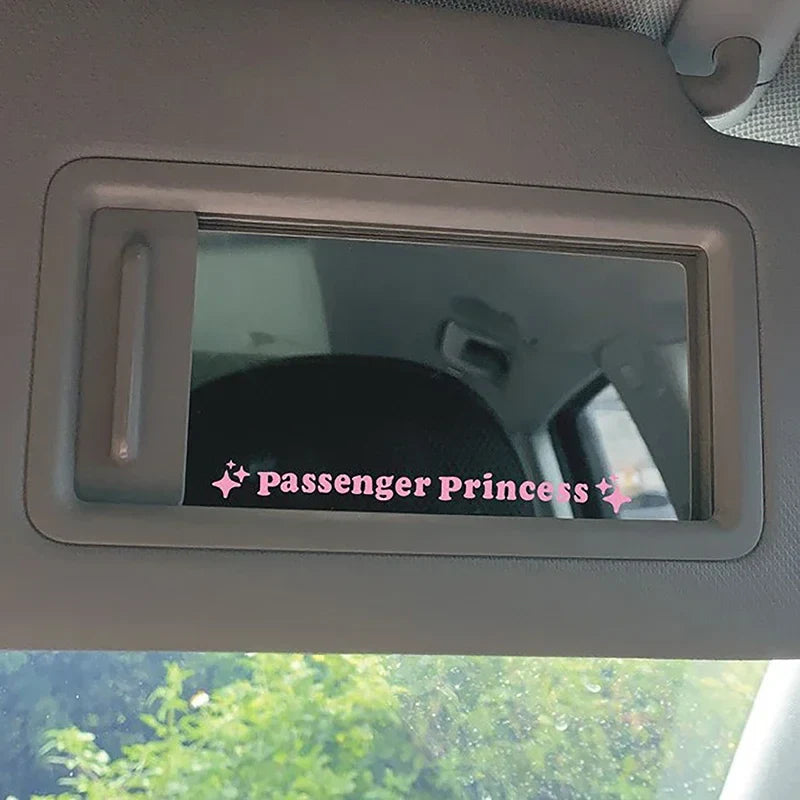 auto stickers - Passenger Princess sticker voor persoonlijke flair