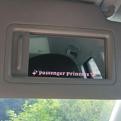 auto stickers - Passenger Princess sticker voor persoonlijke flair