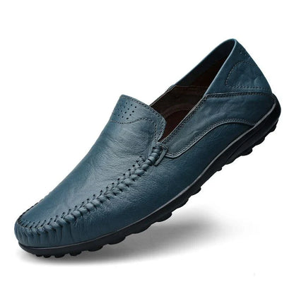 Comfortabele sandalen voor heren met leren voetbed