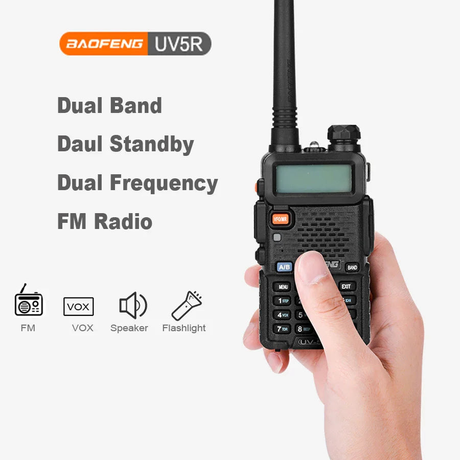 Intertoys walkie talkies met bereik tot 3 km