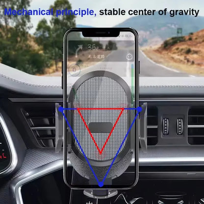 Telefoonhouder auto met soft-touch coating – Luxe uitstraling