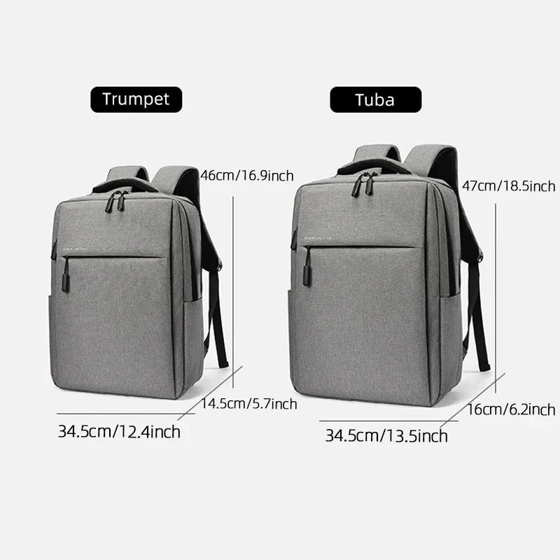 Rugzak als handbagage met slot
