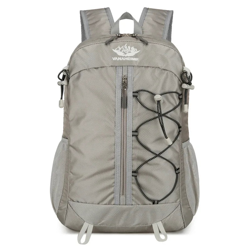 Rugzak als handbagage met handvat bovenop