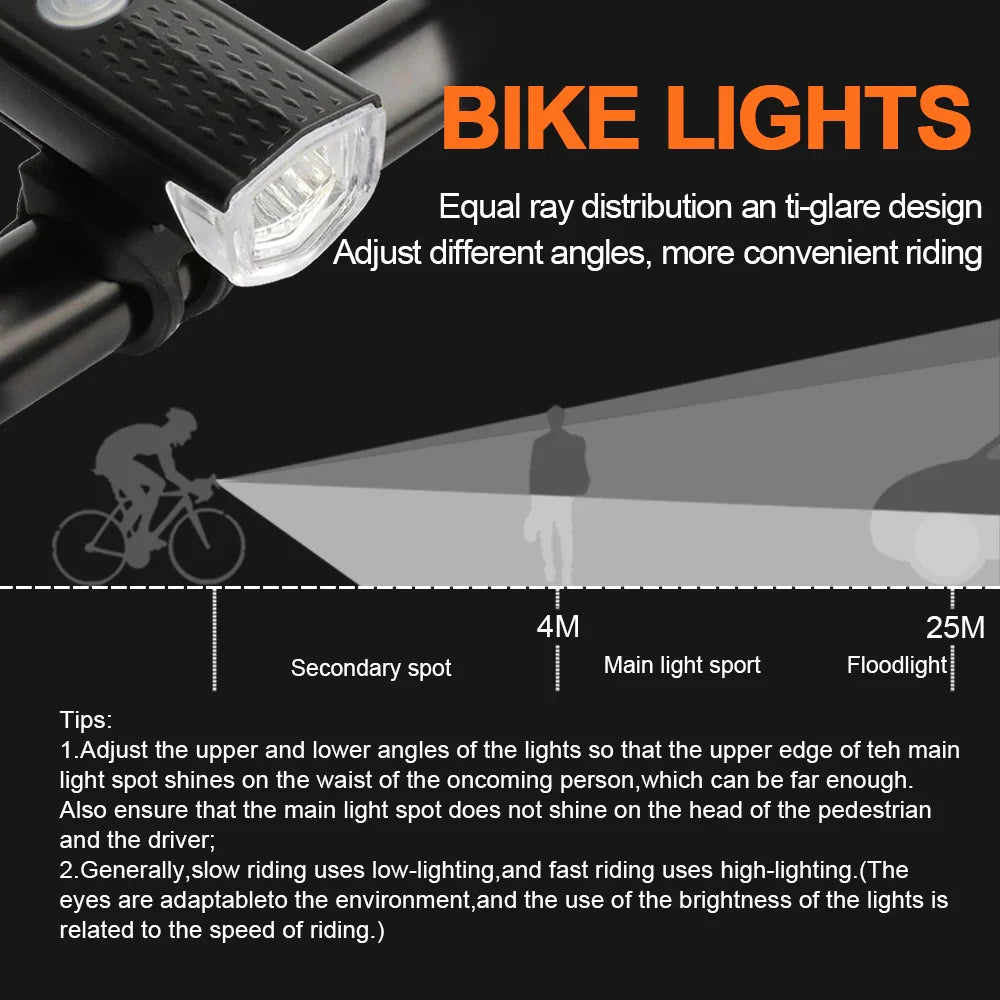 Action fietslamp met universele bevestiging