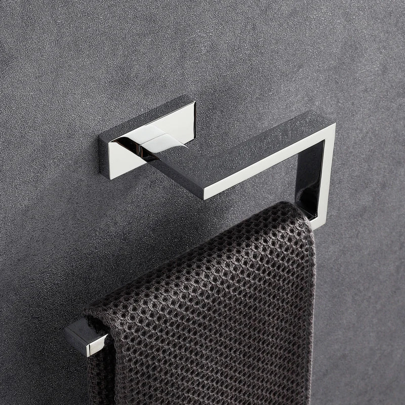 Wit badkamer handdoekrek modern – Rustige uitstraling