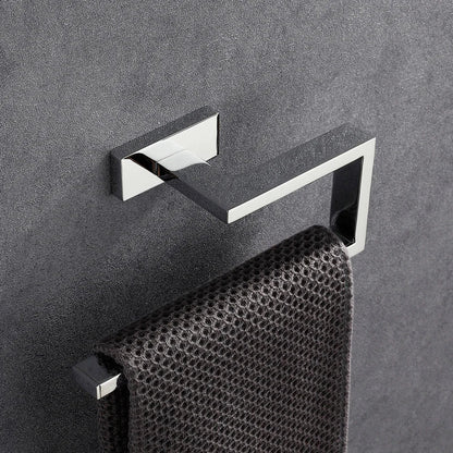 Wit badkamer handdoekrek modern – Rustige uitstraling