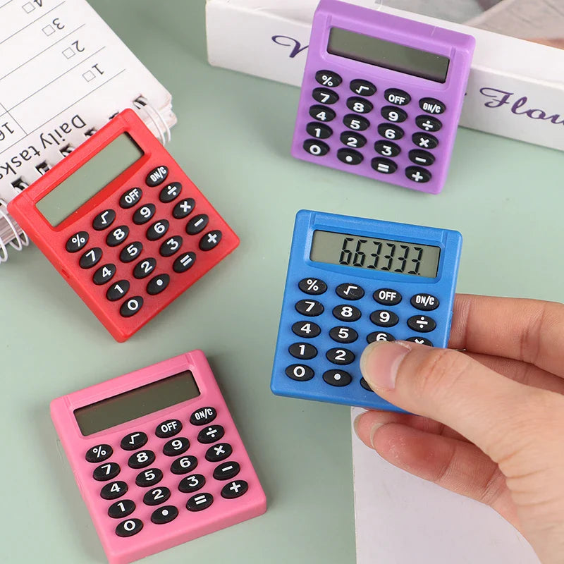 HEMA rekenmachine in pastelkleur