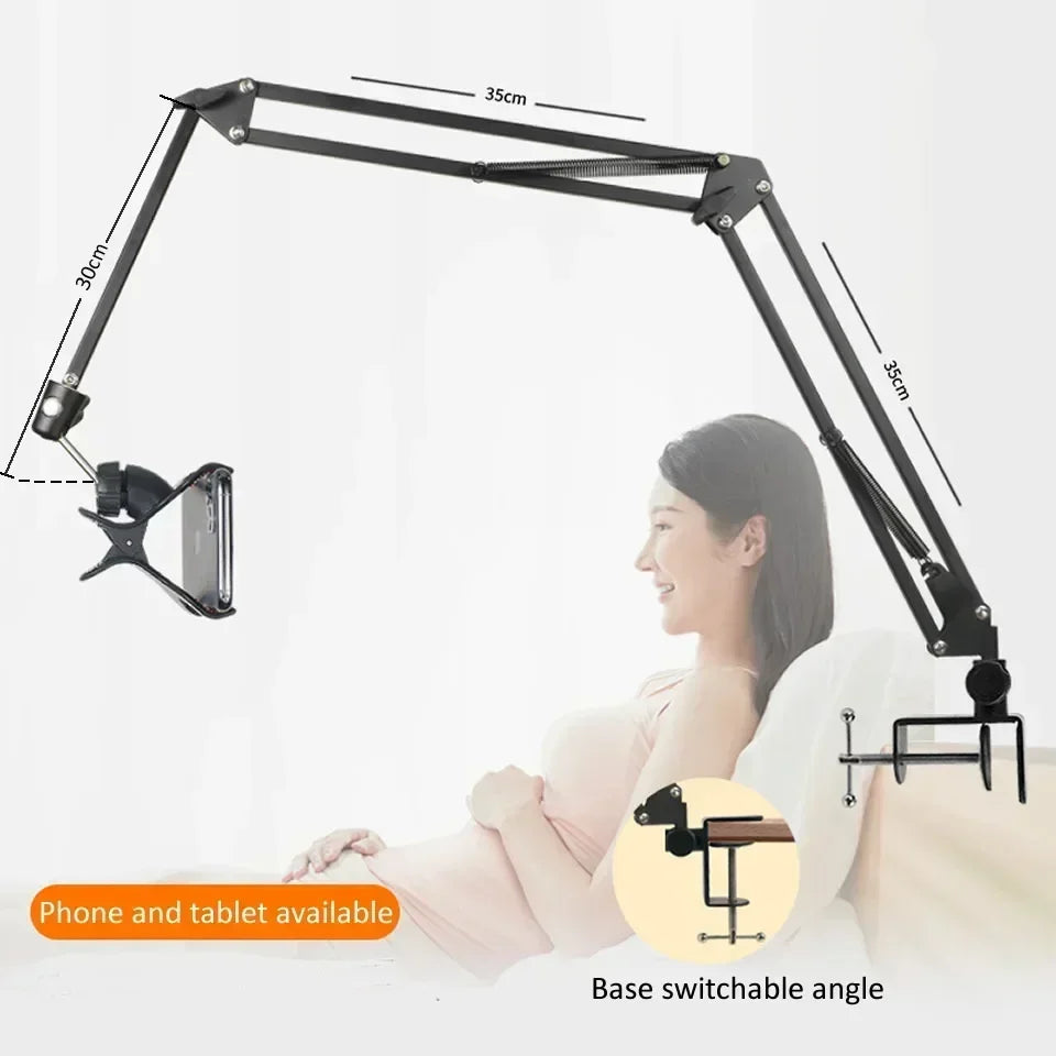 Smartphonehouder met zwanenhals – Ideaal voor in bed