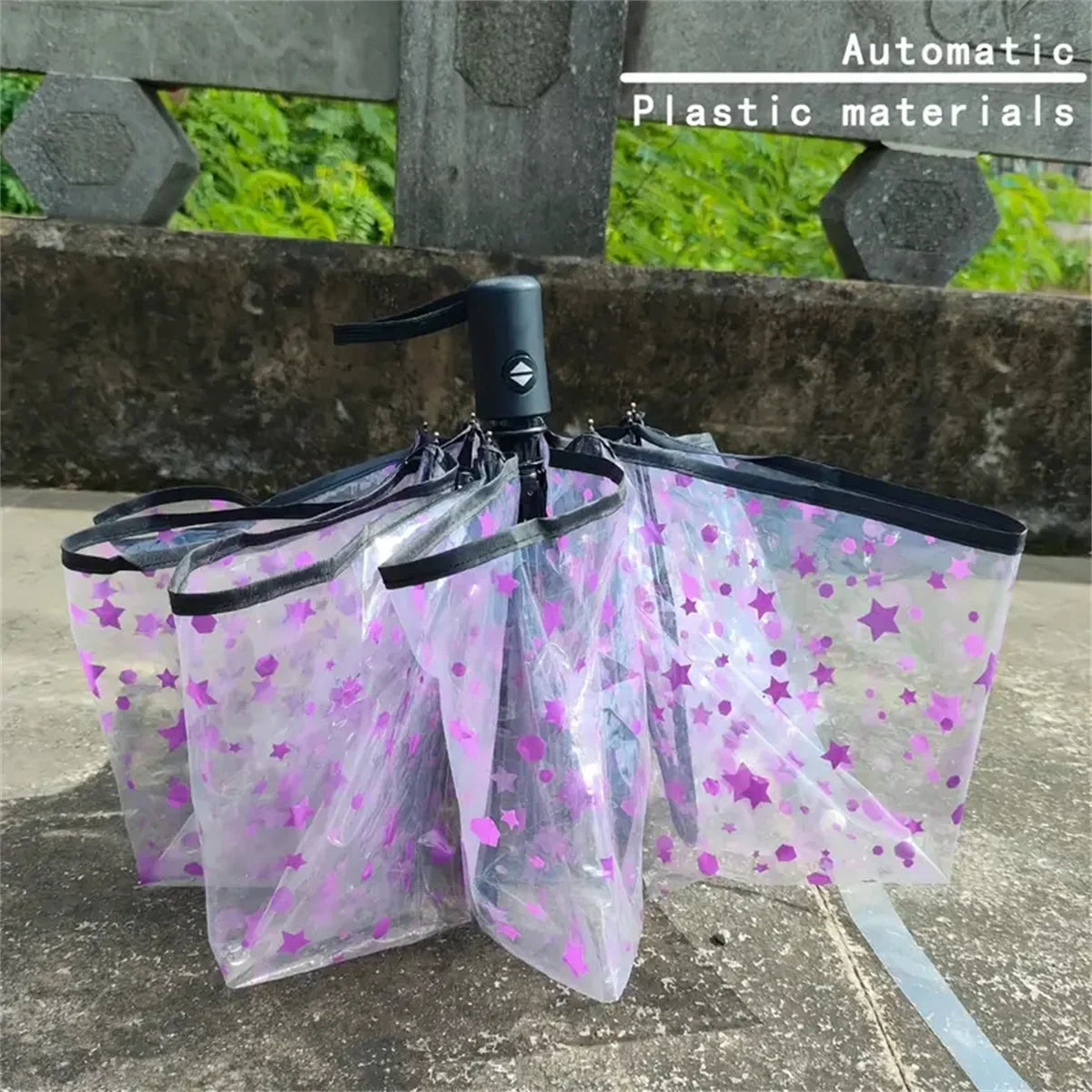 Paraplu Action met winddichte baleinen
