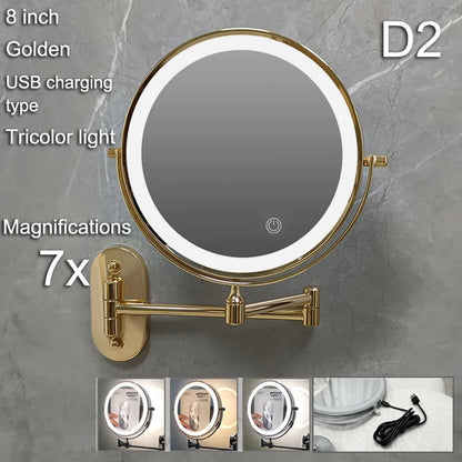 Luxe ronde spiegel met verlichting – Modern en elegant