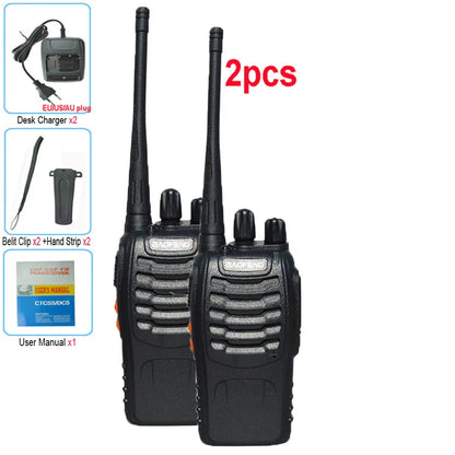 Action walkie talkie met instructieboekje