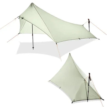 Tent met pop-up systeem – Geen stokken nodig