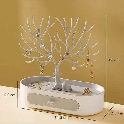 Transparante sieraden organizer – Modern en overzichtelijk