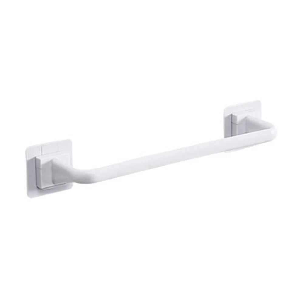 Wit handdoekenrek met minimalistisch frame – Eenvoudig en strak