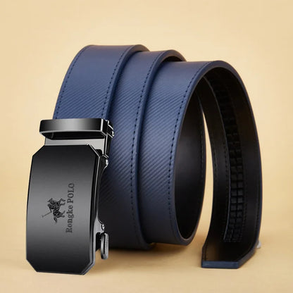 Riem van buffelleer voor heren met vintage look