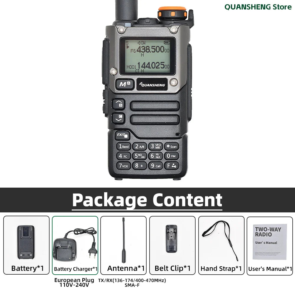 Walkie talkie met oortjes – Handenvrij praten