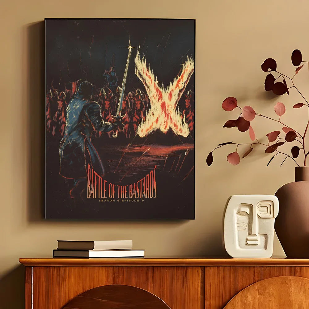 Posterset voor harmonieuze wand