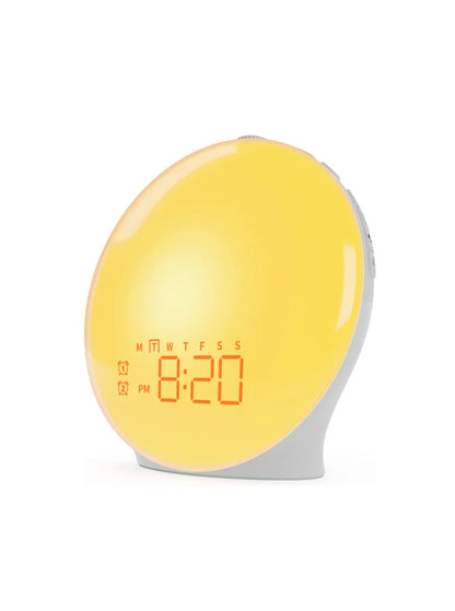 Wake up light met dual alarmtijden – Voor werk- en weekendritme