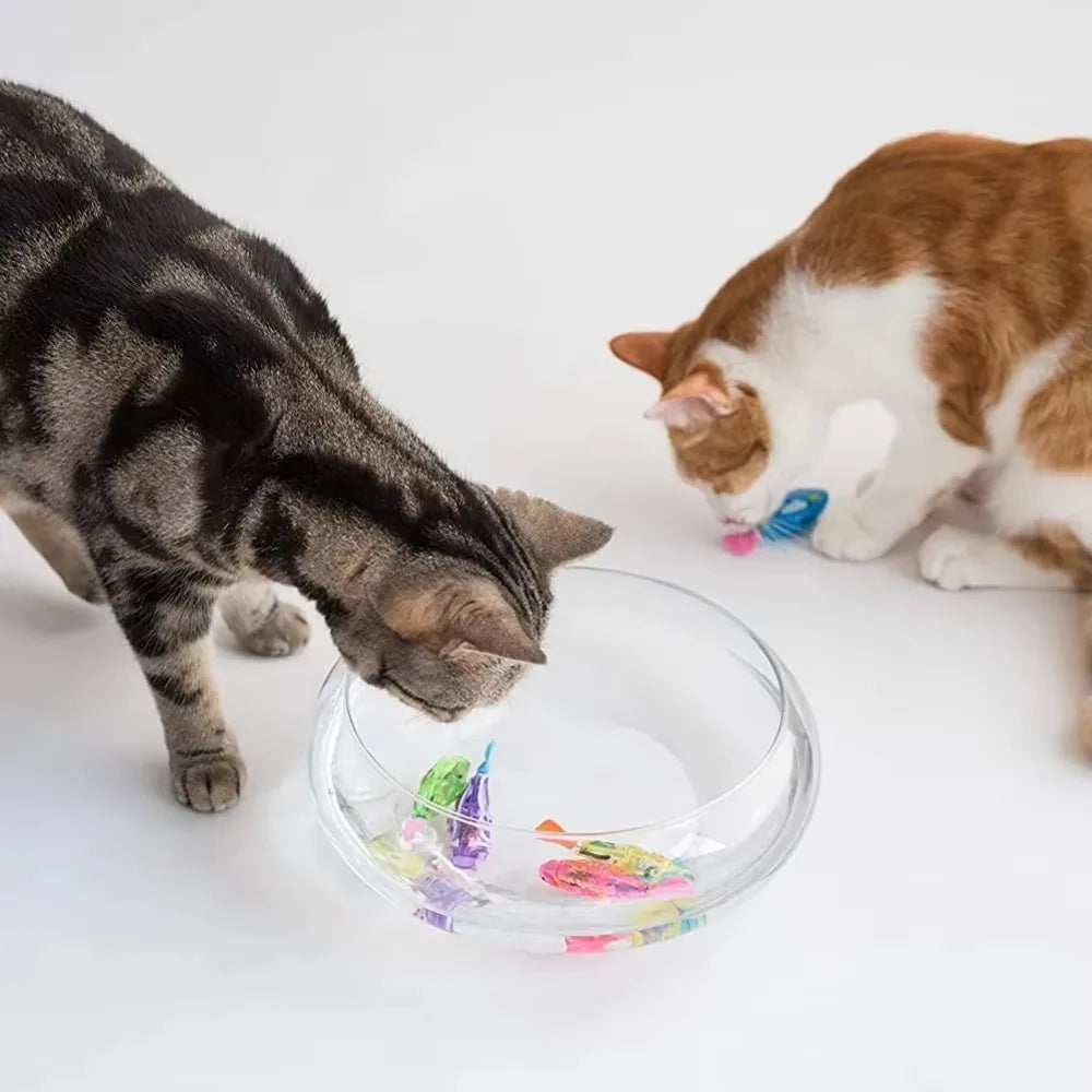 Kattenspeeltje pluche muis – Zacht en realistisch