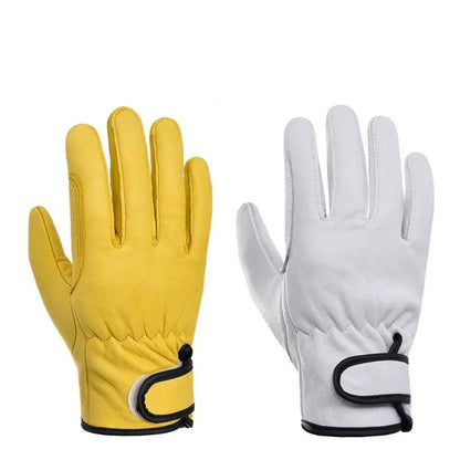 Moderne leren handschoenen met touchfunctie