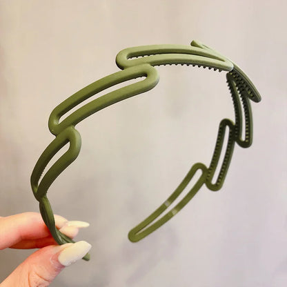 Fluwelen haarband voor een elegante uitstraling